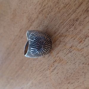 Sterling silver band ring